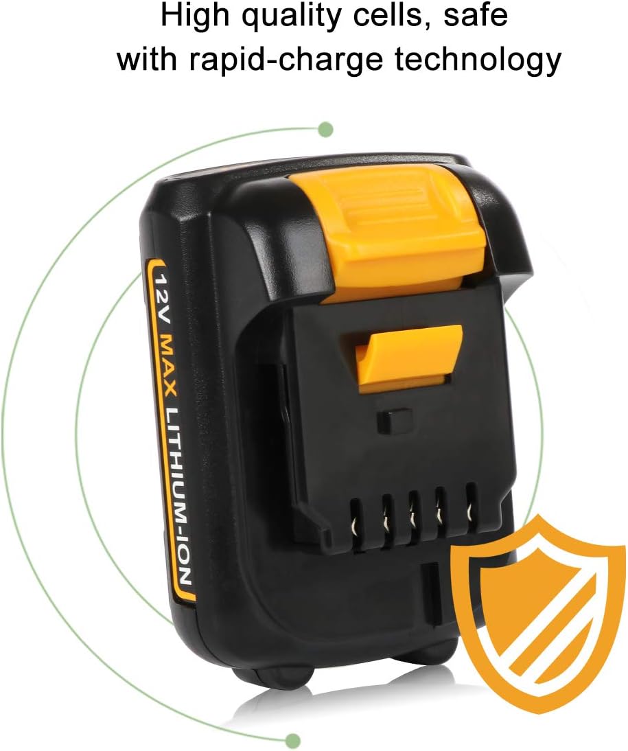 12V 3.0Ah Li-Ion Battery DCB127 (2 Pieces)