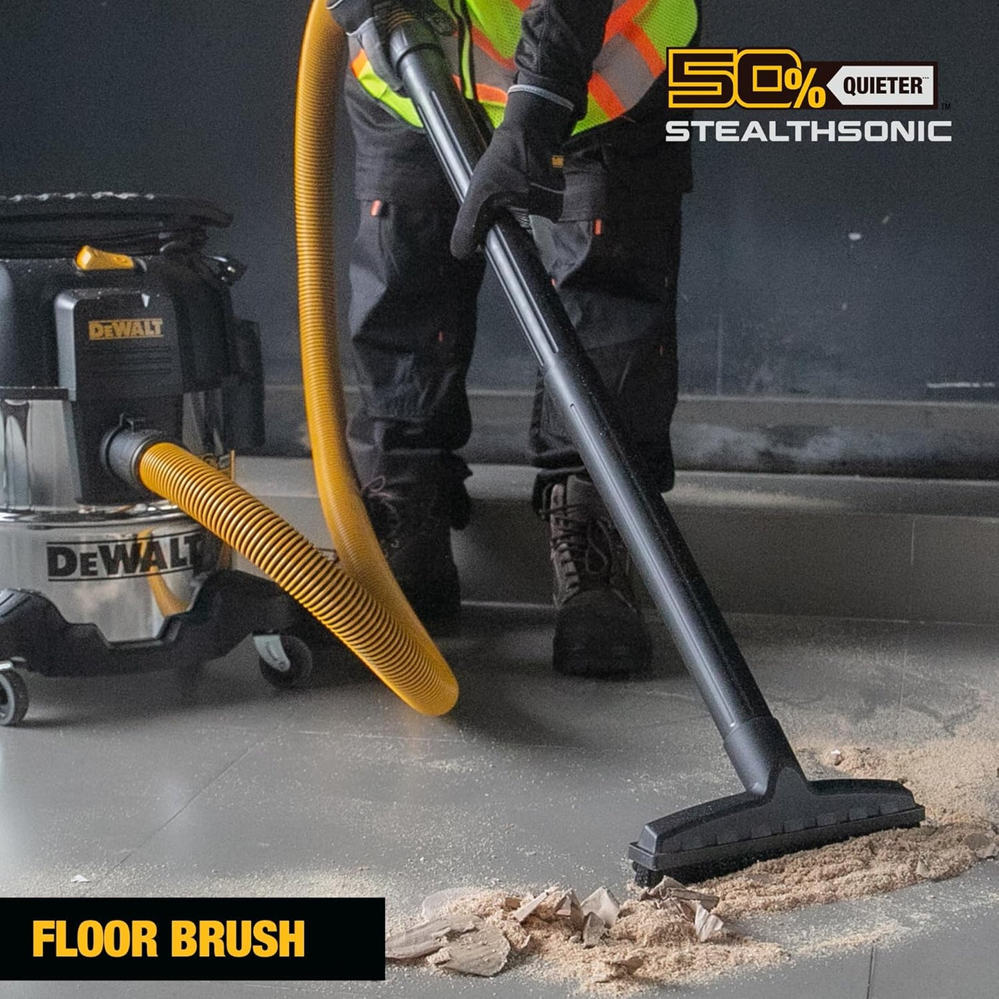 5‑Gallon Wet & Dry Vacuum DXV05S‑QTB